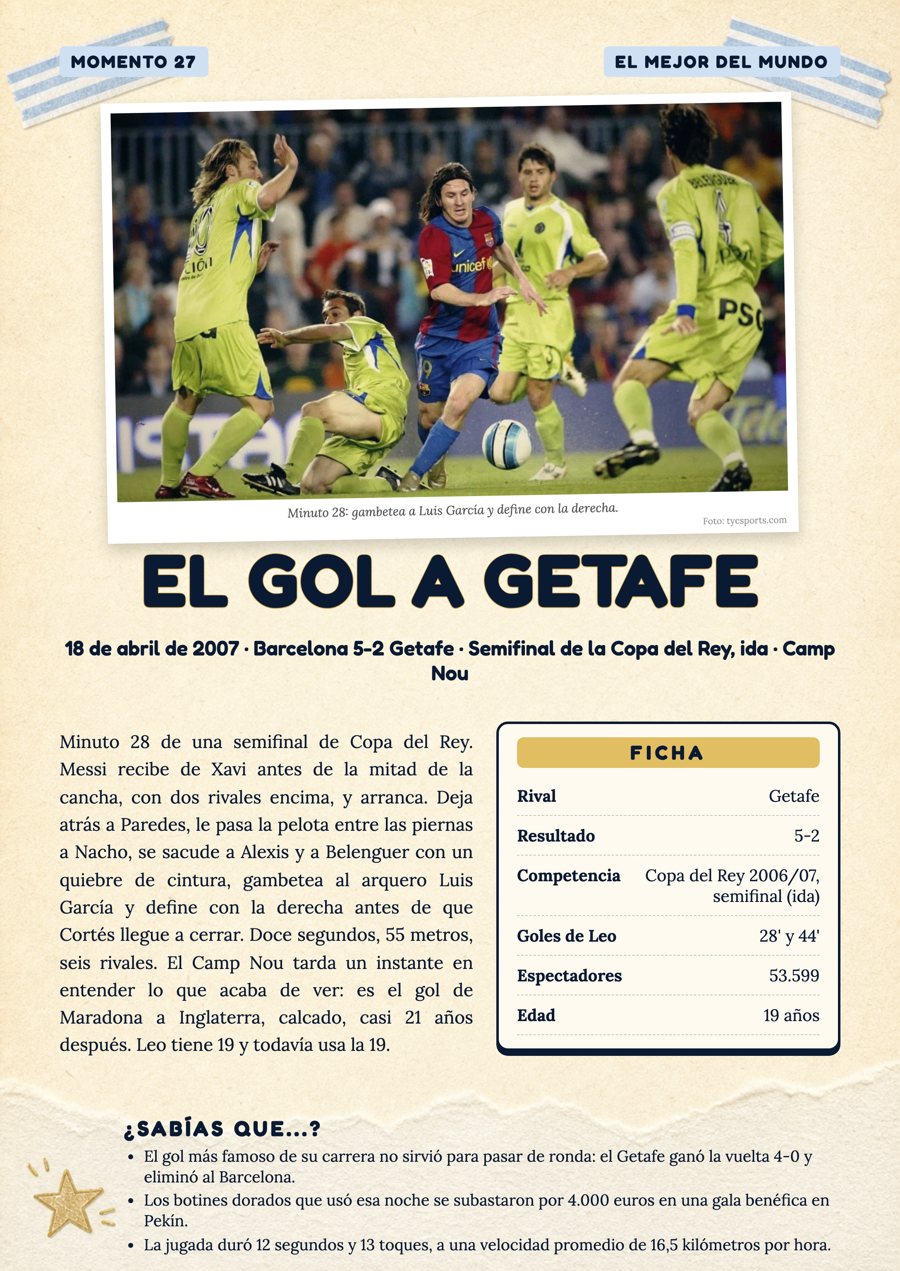 El gol a Getafe